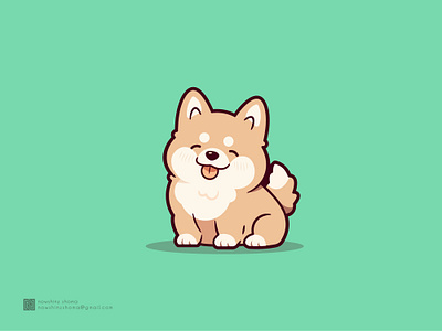 Kawaii Dog animal cute dog dog illustration illustration inspiration inu