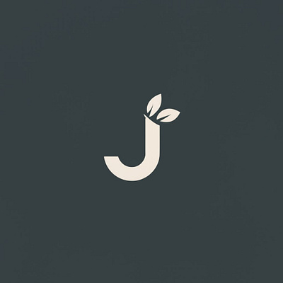 Letter J minimal Icon design branding graphic design letter j logo
