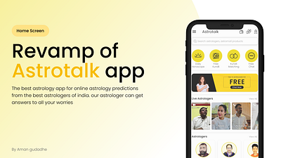 Astrotalk Revamp (Home Page) appdesign astrotalkapp figma revamp ui uxuidesign webdesign