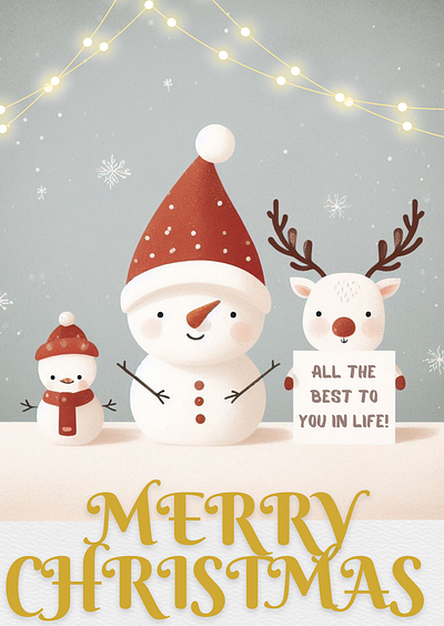 Merry Christmas! graphic design