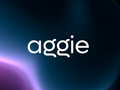 Aggie Logo branding design gradients graphic design ili illustration logo logotype mark symbol ui