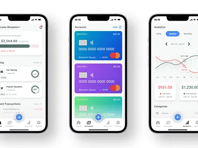 Conceptual Finance App app finance financeapp fintech ios minimal productdesign ui uiux ux
