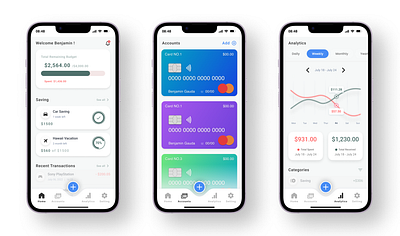 Conceptual Finance App app finance financeapp fintech ios minimal productdesign ui uiux ux