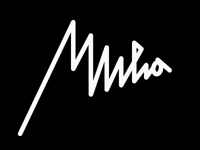 Muha bar lettering logo muha neon saw zig zagm