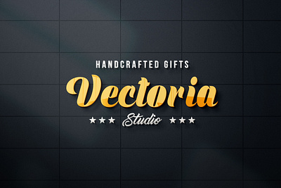 Vectoria Studio branding design graphic design illustration logo typography vector