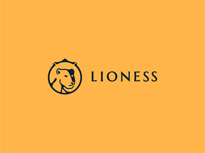 Lioness logo branding design diversity empowerment graphic design illustrative lion lioness logo women