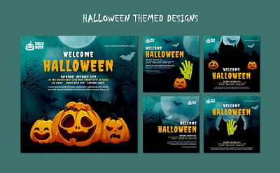 Ad Design branding design graphic design halloween
