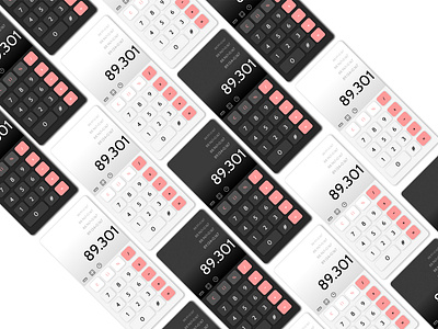 Calculator calculator dailyui dark mode day004 ui ux