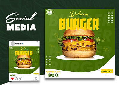 Social media posts design sample 2d advertisement advertising burgerpoat design facebook food graphic designing instagram photoshop post posters youtube