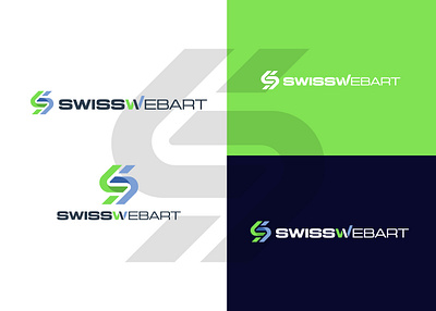 Swisswebart Logo Design branding design graphic design illustration logo logo design logodesign logotype ui vector