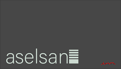 aselsan aselsan logo modern text logo