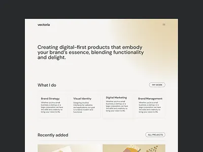 Web design, branding branding design identity minimal ui ux vector