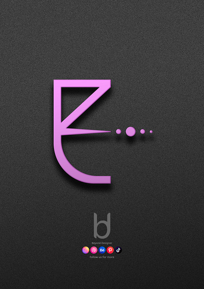 E designer 3d animation branding graphic design logo logo design ui