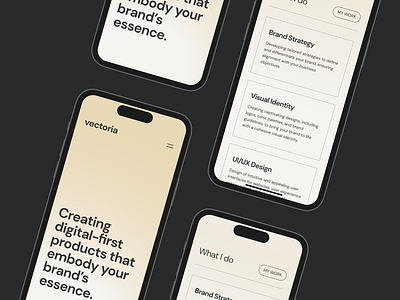 Mobile design, website branding design identity minimal mobile mobiledesign ui ux