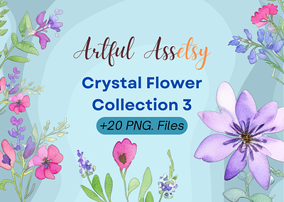 Crystal Flowers Clipart clip art clipart clipart png crystal design flower flowers graphic design png rose roses