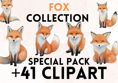 Fox Clipart animal animal clipart animals clip art clipart clipart png fox graphic design png