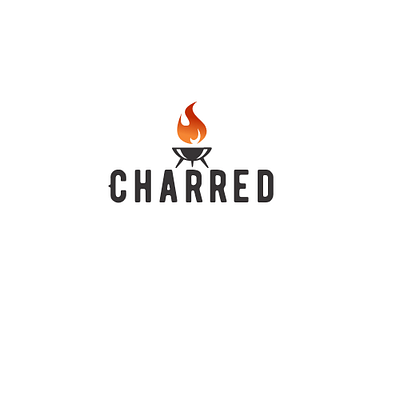 Custom logo charcoal grill food logo logo ui