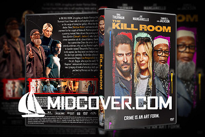 The Kill Room (2023) DVD Cover design dvd dvdcover dvdcustomcover photoshop