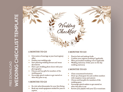 Rustic Wedding Checklist Free Google Docs Template check check list checklist docs free google docs templates free template free template google docs google google docs list marriage print printing rustic template templates to do list todolist wedding wedding checklist