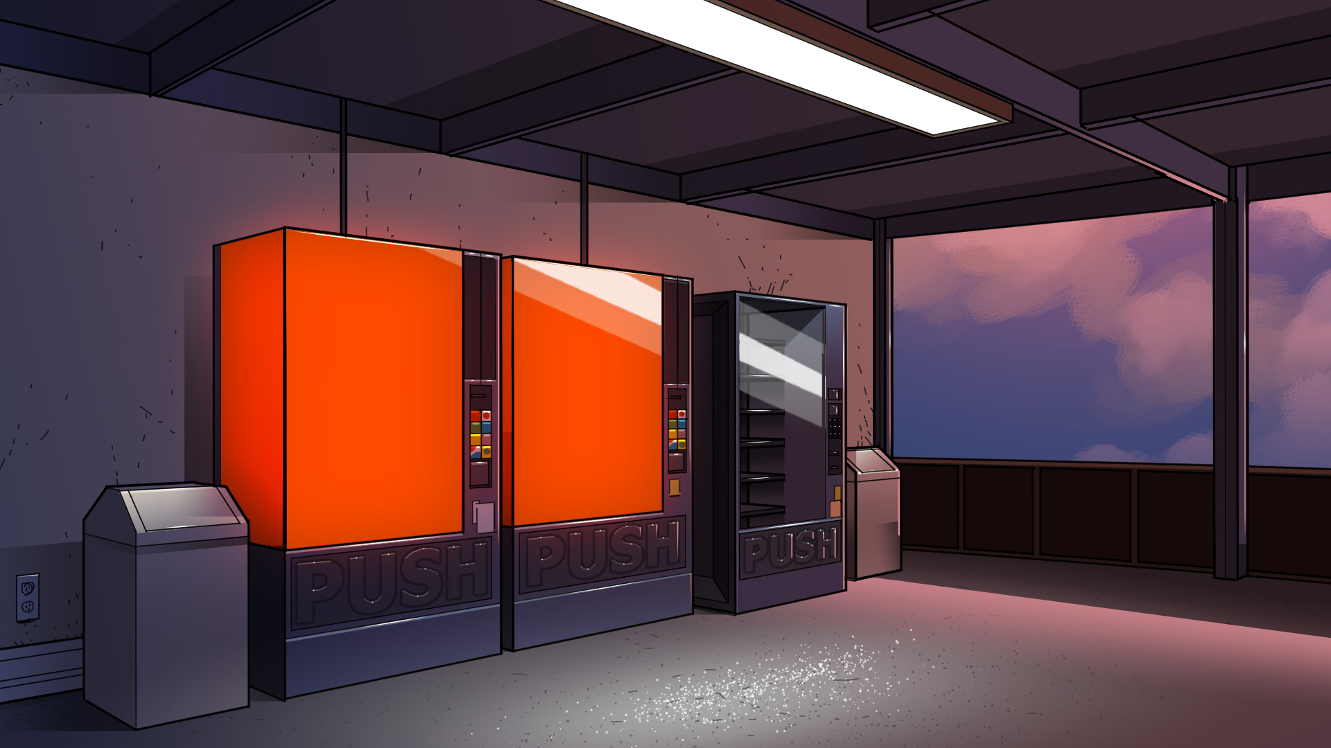 The Factory castle clip studio paint comic concept art dragon environment factory illustration lineart story