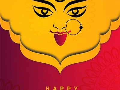 Happy Durga Ashtmi Poster. durga durgashtmi happy maa maadurga navratri