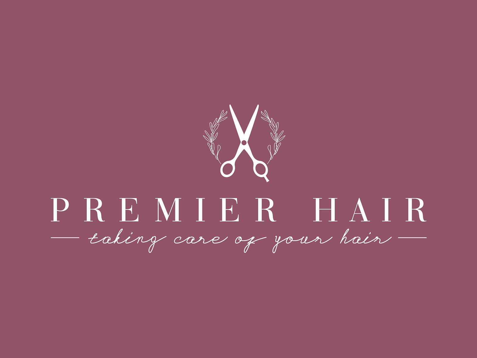 Premier Hair Branding Suite by Caroline Russo on Dribbble