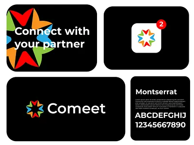 Comeet dating app| social app| chat app icon business logo chatting app comeet creative custom dating app design graphic design logo logo creator logo design logo designer logo maker logo mark metting app minimal logo social app unique vector