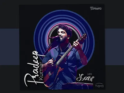 Kanaa #2 - Concert Series (Pradeep Kumar) adobe adobe photoshop advertisement art branding concert creative direction design dream event flyer graphic design illustration illustrator live marketing music photoshop poster singer