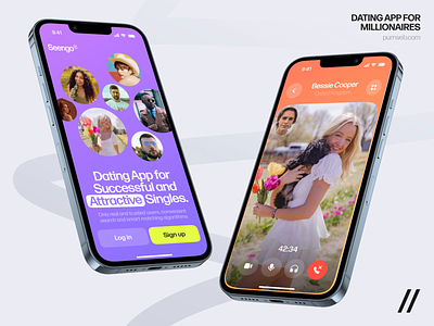 Dating Mobile iOS App animation app app design app interaction call chat dashboard dating dating app design ios mobile mobile app mobile ui motion online ui ux video