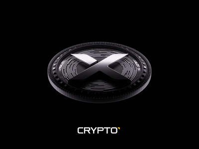 Crypto 3D Coin Trading 3d 3d crypto 3d motion animation crypto crypto design design graphic design motion graphics site token trading
