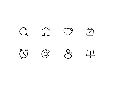 E-commerce icons design icon icon design ui ux