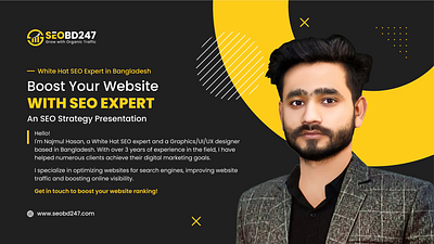 🚀 Boost Your Website with an SEO Expert! 🚀 backlinks banner best seo expert competitor analysis google analytic google search console graphics design guest post keyword research link building expert najmul hasan off page seo on page optimization on page seo expert search engine optimization seo seo audit seobd247 slider uiux design