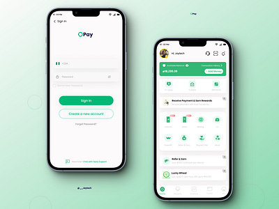 Opay Fintech/Finance mobile UI/UX design app app appdesigninspo branding design discover figma finance fintech fintechui graphic design illustration mobile mobile design mockups payment product ui uiux ux uxdesign