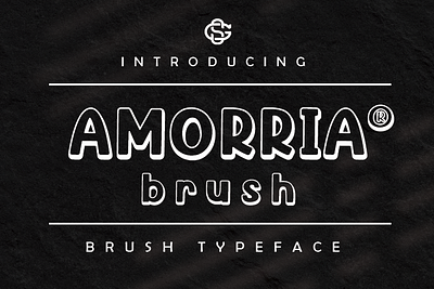 Amorria typeface design font graphic design illustration typography