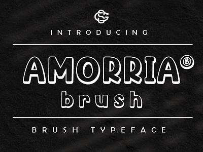 Amorria typeface design font graphic design illustration typography