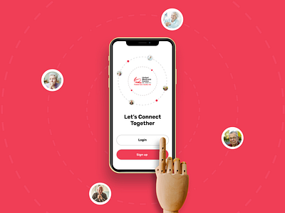 United Medicare - A Social App design ui ux