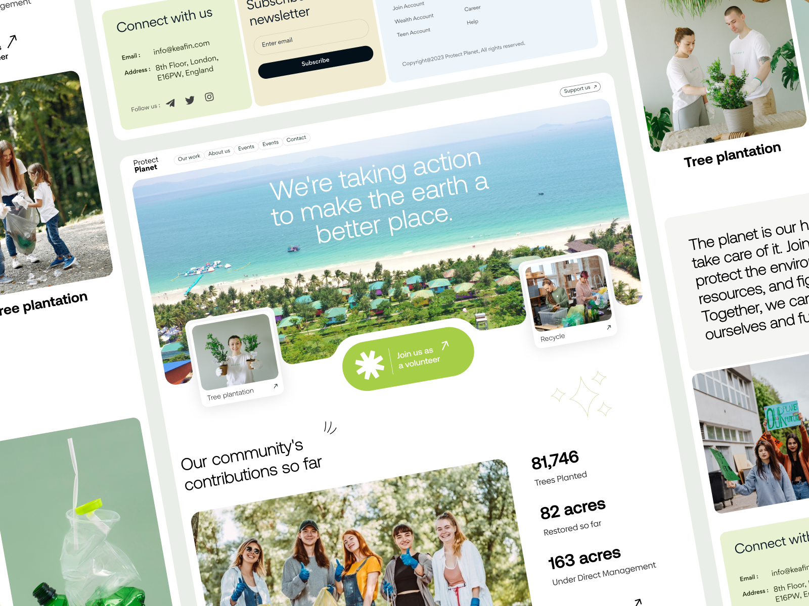 Example of Website UI/UX Design