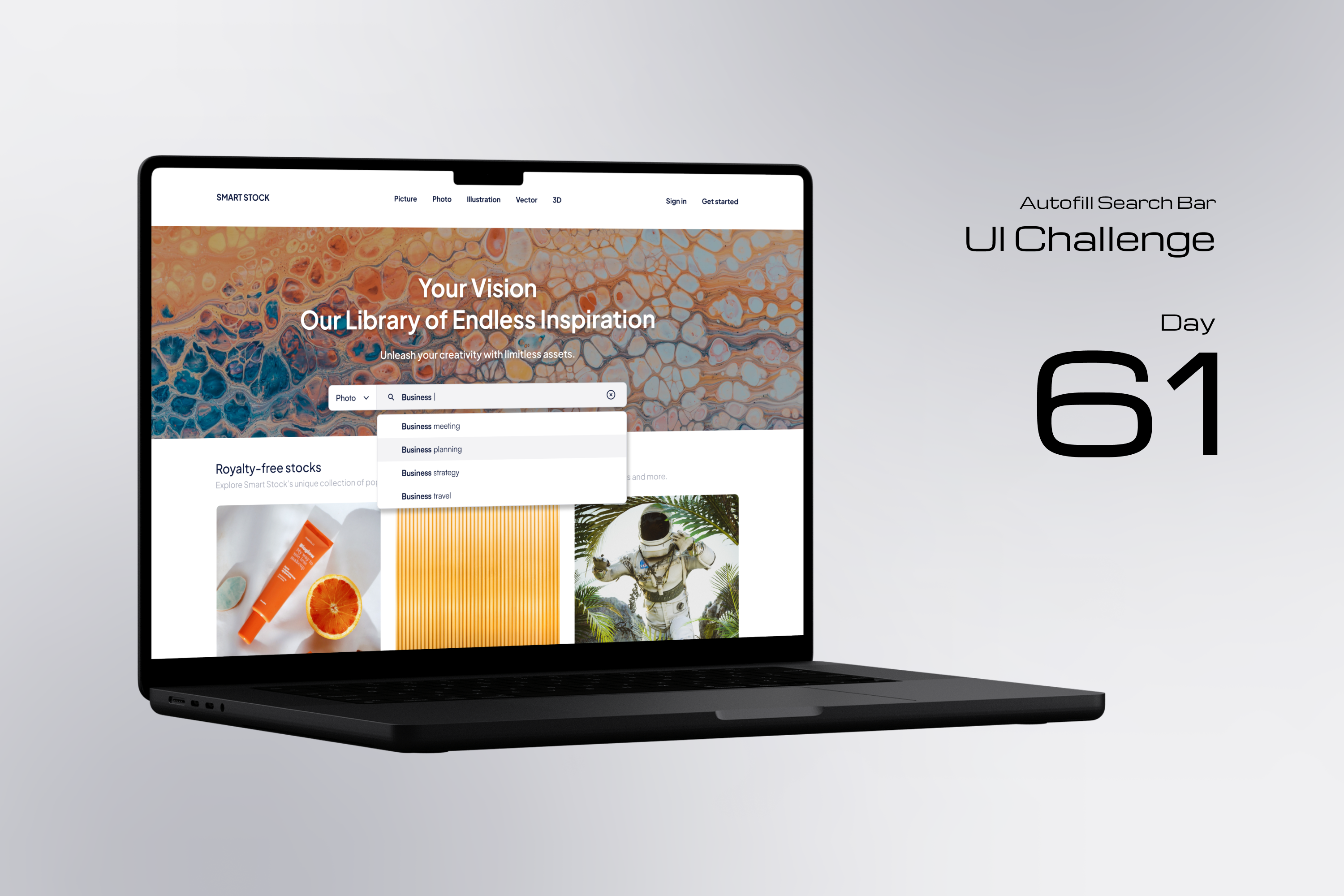 Autofill Search Bar autofill desktop figma homepage image stock ios laptop photo stock product design search bar ui ui design unsplash user interface ux ui web web page website