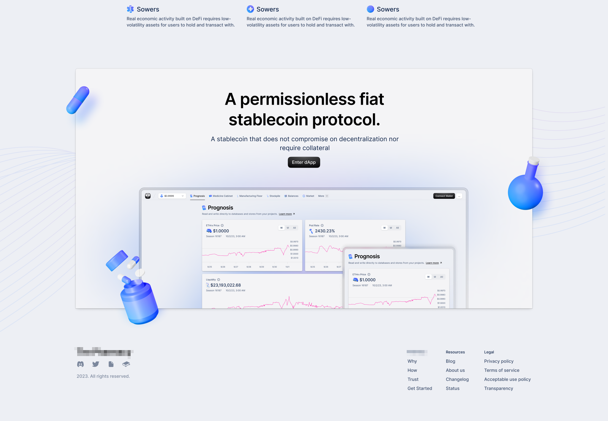 Web3 Footer Landing Page blockchain branding crypto cta design footer graphic design illustration landing page logo ui ux vector web design web3