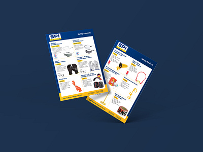 SPI Equip Flyer corporate design corporate flyer digital design flyer flyer design graphic design print design product flyer promotional flyer