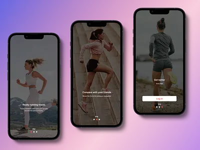 Online Sports Onboarding appui design mobile onboarding ui ui uidesign uidesigner uitrends ux web