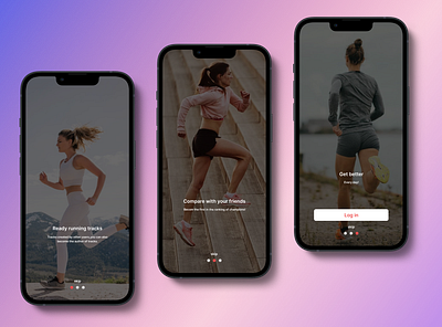 Online Sports Onboarding appui design mobile onboarding ui ui uidesign uidesigner uitrends ux web