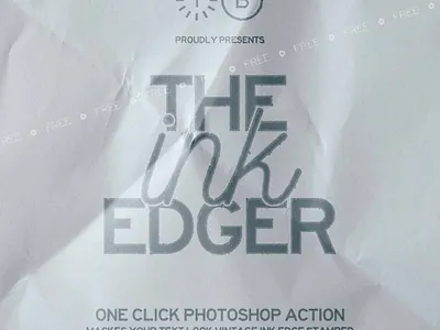 The Ink Edger action branding design diisplacement download free free download graphic design illustration textures ui