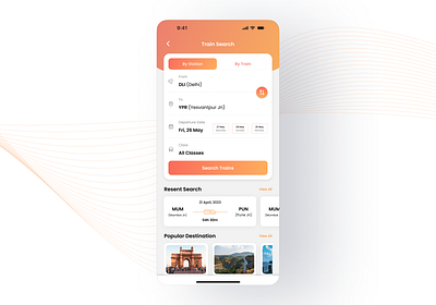 Redesign The IRCTC Train Search experience branding figma graphic design ui