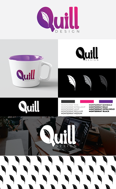 QUILL DESIGN | Agency adobe advertising branding design graphic graphic design illustration logo vector