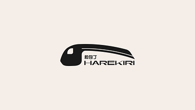 Harekiri | Japan Knives Logo for Catch the Hare Collab bunny graphic design hare japanese knife logo mark