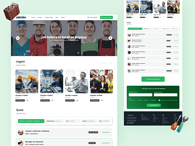 job details page ui design