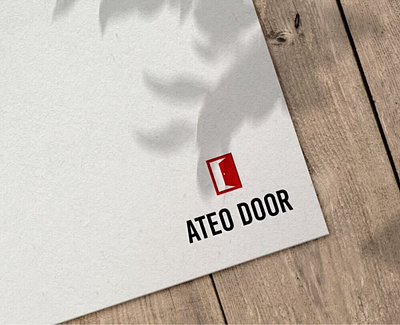 ATEODOOR branding branding design graphic design logo typography vector