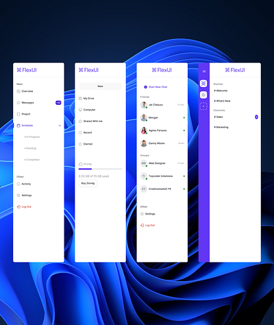 Sidebar Navigation dashboard design design system figma menu navigation menu sidebar sidebar navigation ui ui kit ux variable