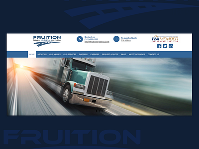 Fruition Logistics - Home Page